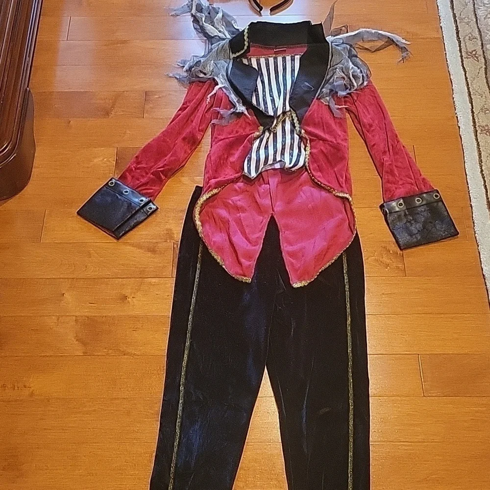 GIRL'S DARLING RINGLEADER COSTUME, SZ L,  12-14 - Picture 4 of 15